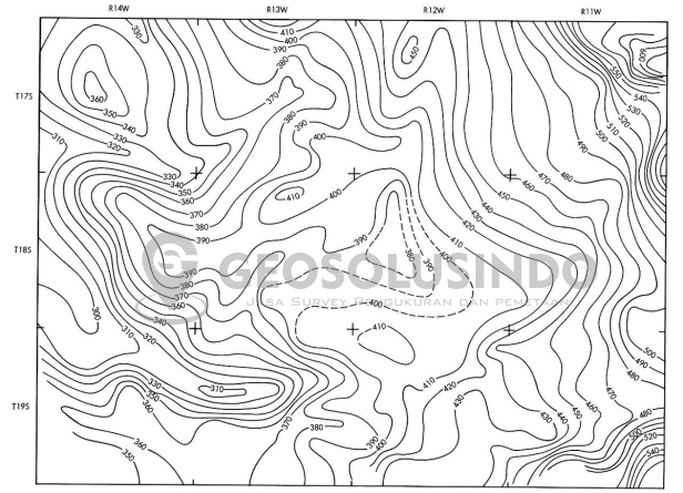 Contoh Hasil Peta Topografi